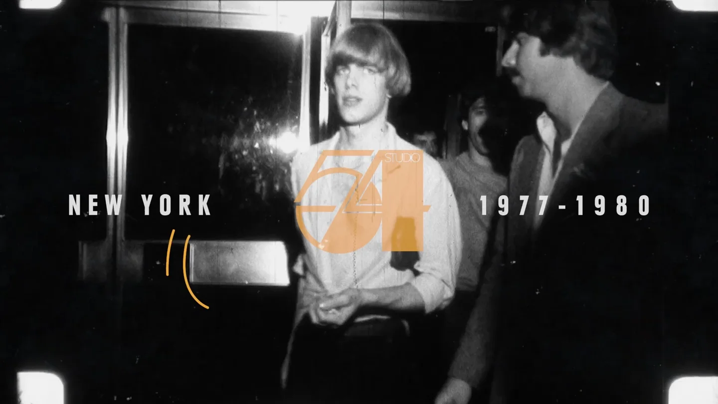 A frame from Seagram’s × Studio 54